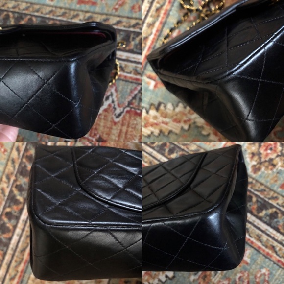 SOLD***Chanel Vintage Classic Double Flap Bag - Picture 9 of 13